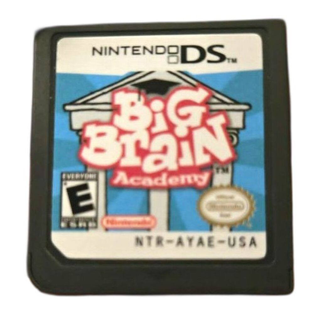 Big Brain Academy Nintendo DS 3DS (Cartridge Only) Tested